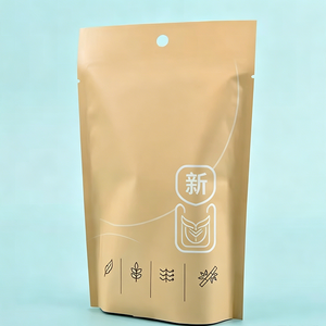 Custom Logo Reusable Food Packaging Stand up <b>Pouches</b> Food Safe PET/PE/BOPP Plastic Zippered Mylar Bags for Sugar Snack Storage - Product Image 4