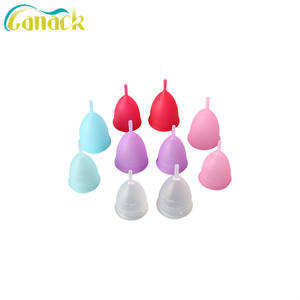 Taza <span class=keywords><strong>Menstrual</strong></span> <span class=keywords><strong>plegable</strong></span> de fábrica, dispositivo médico de silicona para mujeres - Product Image 5