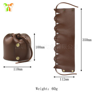 Funda de cuero para cilindro de gas para camping, funda plana para cilindro de gas, funda protectora a prueba de explosiones y golpes, para exteriores - Product Image 4