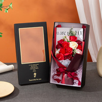 15 Roses Savon Fleur de Rose Bouquet de Savon Créatif Petits Cadeaux pour la Fête des Mères Saint-Valentin Noël Vente en Gros