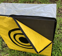 Cible de tir à l'arc directement de l'usine, sac en nylon avec mousse XPE multicouche, panneau de cible pour flèches 50x50x24cm, taille personnalisable pour le tir