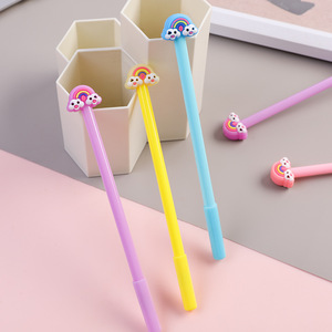 Bolígrafos de Gel Negros de 0.5mm con Diseños Kawaii de Soododo, para Niños, Material Escolar de Plástico, Bolígrafos Promocionales - Product Image 2