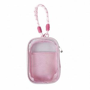 High Quality 15cm Doll Bag Display Bag With Keychain Hanging Random Mysterious Blind Box Storage Bag Transparent PVC Pouch - Product Image 2