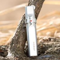 Briquet torche JOBON coupe-vent en alliage de zinc, design zen asiatique, rechargeable au butane, durable, personnalisable avec logo, promotionnel, vente en gros