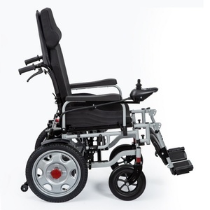 Rollstuhl mit Elektroantrieb, Abnehmbarer Akku, Stahlrahmen Elektrorollstuhl - Product Image 6