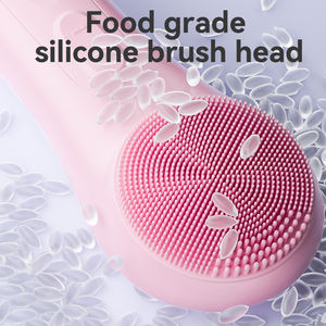 מברשת ניקוי פנים של SHOmfrs עם רטט בתדר גבוה, סיליקון, מנקה פנים, התאמה אישית OEM/ODM, מכשיר לטיפוח העור - Product Image 4