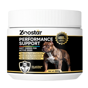 OEM/ODM Integratore Alimentare per Cani ad Alto Contenuto Proteico per Aumento Massa Muscolare, Compresse Morbide per Forza e Sviluppo Muscolare - Product Image 1