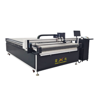 Cutter oscillant à alimentation automatique haute vitesse avec positionnement CCD, qualité industrielle