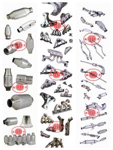 Sistema de escape de alta calidad de fábrica de China, silenciador de ajuste directo trasero medio, tubo de escape para Skoda Octavia/SuperB 1,5 1,6 1,8 2,0 - Product Image 6