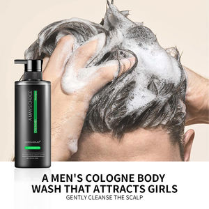 Shampoo antipelliculaire et régulateur de sébum parfumé à la Cologne avec formule rafraîchissante, parfum longue durée, ensemble de soins capillaires OEM ODM - Product Image 4