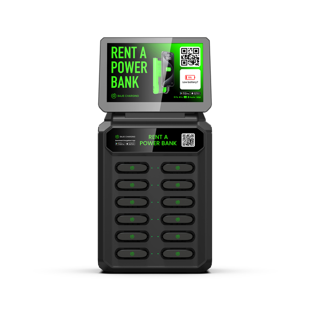 Powerbank Vending Machine Kiosk with Screen with 12 Pcs Powerbank for Commercial Places bar Malls Shopping Mall