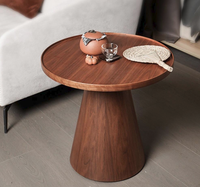 Tables basses en bois au design nordique moderne, de haute qualité, vente en gros directe d'usine pour un aménagement élégant de la maison, des salons et des hôtels