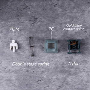 Gateron tiểu thương hiệu bao giờ miễn phí chơi game nặng <span class=keywords><strong>Tactile</strong></span> tùy chỉnh EF Xám chuyển đổi bàn phím cơ khí chuyển đổi - Product Image 4