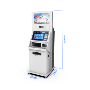 21.5英寸一体式数字政府大厅自助服务终端，用于打印、扫描和安全身份验证。 - Product Image 4