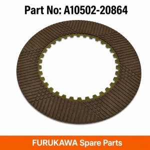 A10502-20864 Disco di Attrito ad Alte Prestazioni su Base Cartacea, Diametro Esterno 277mm, Diametro Interno 167mm, 34 Denti Segmentati Incrementali - Product Image 1