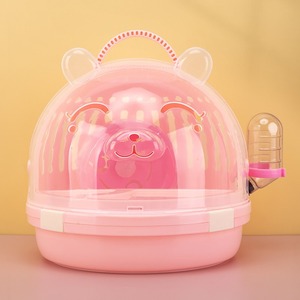 Sortez nouveau produit hamster cage perroquet oiseau sac grand espace mignon animal de compagnie voyage animal de compagnie boîte de récipient en plastique - Product Image 1