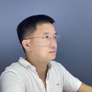 ขายส่ง18พันจริงเครื่องประดับ<span class=keywords><strong>ทอง</strong></span> AU750โลหะ<span class=keywords><strong>แว่นตา</strong></span><span class=keywords><strong>กรอบ</strong></span><span class=keywords><strong>แว่นตา</strong></span>ที่ไม่ซ้ำกันสำหรับผู้ชายผู้หญิง - Product Image 6