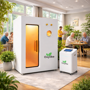 ห้องออกซิเจนความดันสูงแบบแข็งขนาดเล็กสำหรับหนึ่งคน รุ่น Oxylike OLH-1-S2 1.5ATA ปี 2027 สำหรับการรักษาฟื้นฟูสมรรถภาพที่บ้านและคลินิก - Product Image 5