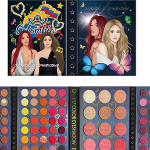 2025 nueva llegada Ultramo cosméticos venta al por mayor <span class=keywords><strong>Shakira</strong></span> paleta de larga duración alto pigmento sombra de ojos Sombra De Ojos - Product Image 3