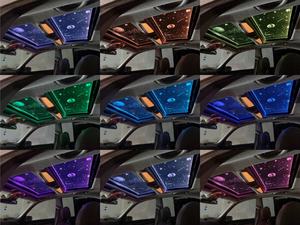 JINXIN Voiture Starrying Top Full Star SLCD Illusion colorée <span class=keywords><strong>Ciel</strong></span> étoilé Film Demi-fenêtre Toit ouvrant panoramique Film Auvent - Product Image 6