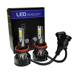 ไฟหน้า LED ทรงซังข้าว F2สว่างสูง30W 12V ไฟหน้ารถแบบผสมผสานลำแสง <span class=keywords><strong>Hi</strong></span> Lo H4 H13 V6 9004ชิ้นส่วนรถยนต์ข้ามพรมแดน - Product Image 1