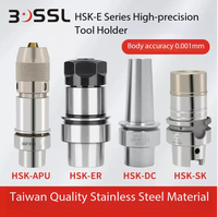 Mandrin porte-outil BOSSL HSK25E ER11-43 en acier inoxydable de haute précision pour centre d'usinage CNC