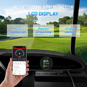 Batería de Litio para Carro de Golf de 48V 105Ah, Batería LiFePO4 de 105Ah 250A con Medidor SOC Bluetooth para CLUB CAR <span class=keywords><strong>Yamaha</strong></span> EZGO - Product Image 5