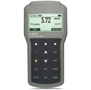 Medidor de Oxígeno Disuelto Portátil Hanna HI98193, Saturación de 0.0-600.0%, Barómetro Automático Incorporado, 185x93x35.2mm, 400g - Product Image 3