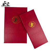 Couverture de menu en cuir de luxe à motif crocodile personnalisée, porte-menu haut de gamme pour restaurant, hôtel, bar, club