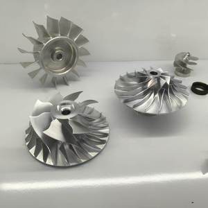 Service d'usinage CNC professionnel à 5 axes, impellers en aluminium, acier inoxydable, titane, pièces pour système de manutention de fluides industriels - Product Image 5