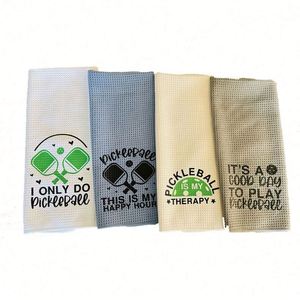 Serviette de pickleball – Cadeau amusant – Articles imprimés pour les retraités - Product Image 1