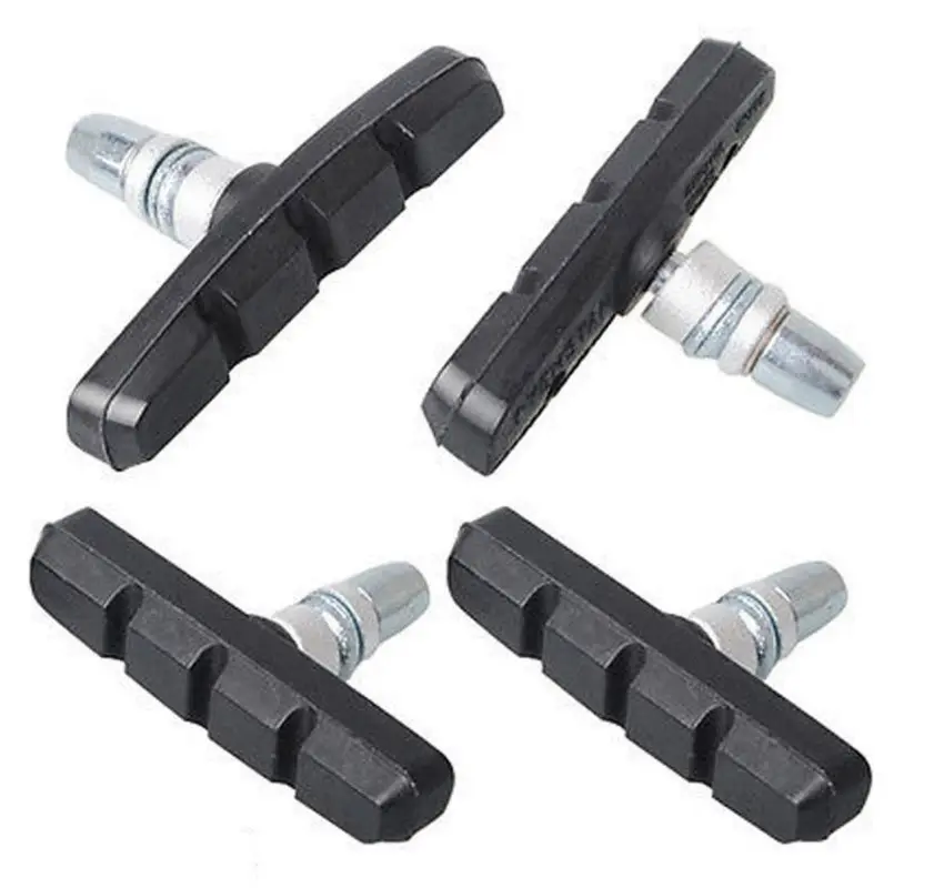 Durable Mountain Road Bike Cycling V Brake Holder Pads Shoes Blocks Bicycle Rubber Brake Pads