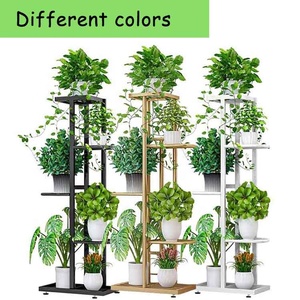 Estante Metálico para Plantas, Exhibición Interior y <span class=keywords><strong>Exterior</strong></span>, Organizador de <span class=keywords><strong>Macetas</strong></span> de Múltiples Niveles, Soporte para Accesorios de Jardín, Decoración del Hogar - Product Image 5