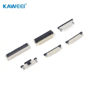 0.5mm 0.8mm 1.0mm 1.25mm FPC SMT W/ZIP PCB Connector
