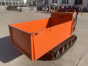 Dump Truck Crawler Bertenaga Bensin Bersertifikasi CE, Rotasi 360 Derajat, Mini Transporter 1 Ton, Mesin Motor, Dilengkapi <span class=keywords><strong>IOT</strong></span>, Untuk Pertanian/Lahan - Product Image 5