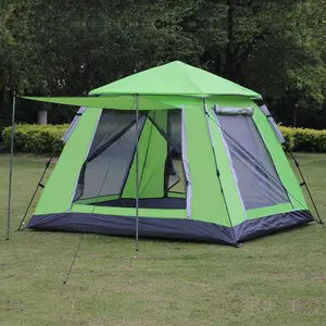 הגעה חדשה באיכות גבוהה קמפינג אוהל חיצוני אוהל עבור 4-5 אנשים