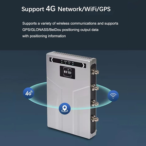 4-Port TNC nữ UHF 15m 20m dài khoảng cách kiểm soát truy cập đầu đọc thẻ cho Bluetooth <span class=keywords><strong>RFID</strong></span> HTTP moqq theo dõi tài sản đầu đọc - Product Image 2