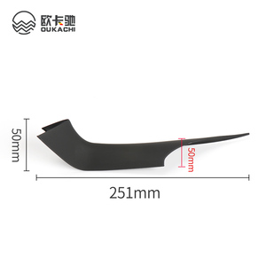 <span class=keywords><strong>Car</strong></span> styling interni copertura della maniglia della portiera Trim adesivi ciotola decorazione per BMW serie 5 G30 accessori auto in fibra di carbonio - Product Image 5