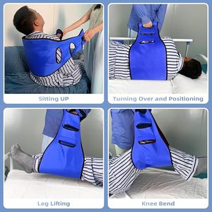 Customized Medical Patient Transfer Turning Belt for Bedridden Elderly Care, Hospital <b>Nursing</b> Repositioning Aid Sling - Product Image 3