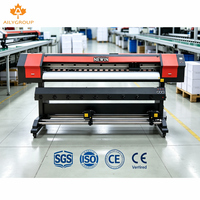Impresora Eco Solvente NEWIN A1 de 3.2m con 2 Cabezales XP600, Máquina de Impresión Automática de Alta Velocidad para Pancartas, Vinilos y Adhesivos, 2400 DPI