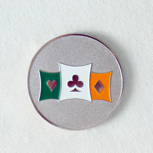 Boutons de monnaie commémoratifs personnalisés en alliage de zinc de qualité supérieure, polis miroir, plaqués argent et or, jetons de poker en métal de collection - Product Image 6