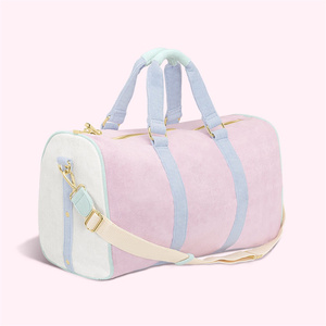 Gran oferta, Terry clásico de nuevo bolso de lona, bolso de lona de gran tamaño, bonito bolso de almacenamiento de Terry con parche de chenilla - Product Image 4