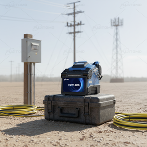 FUJITOMO + Fibmax جهاز الربط الفقري 6 نواة المحرك إلى Fusionadora De Fibra Optica يدعم الألياف البصرية G654E - Product Image 2