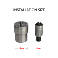 Anneau de moule à oeillet de force industrielle pour l'installation de rivets à œillets Outils personnalisables de bricolage et OEM pour machine à presser à main