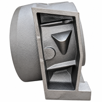 Boîtier de pompe hydraulique pour excavatrice, fabrication sur mesure OEM, corps de valve industriel moulé, dessin pour vannes industrielles, usinage CNC