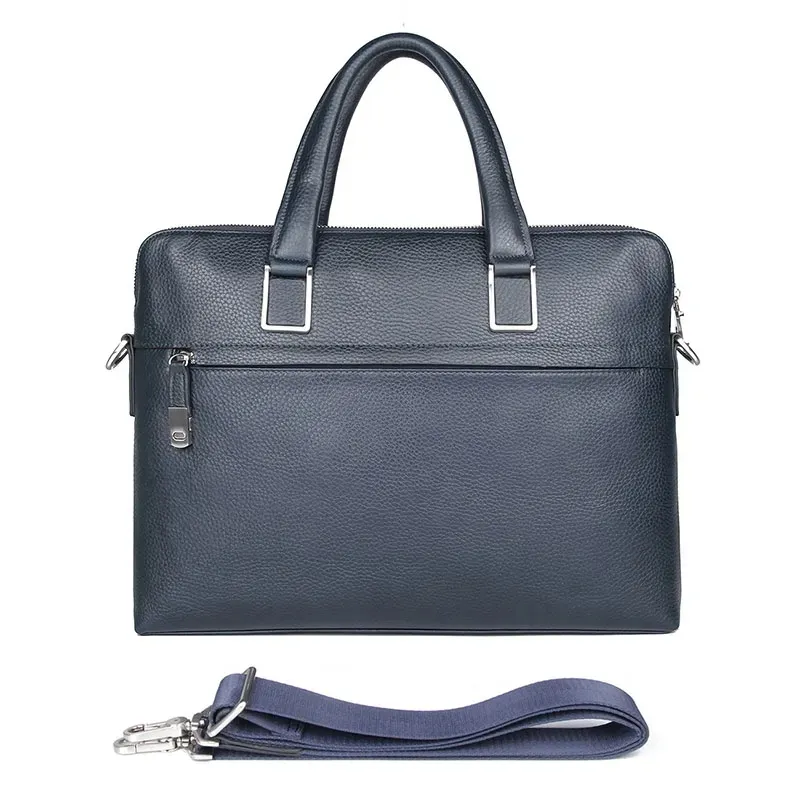 Waterproof Portable Document Custom Brief Case Business Luxury Mens Leather Briefcase Laptop Bags men