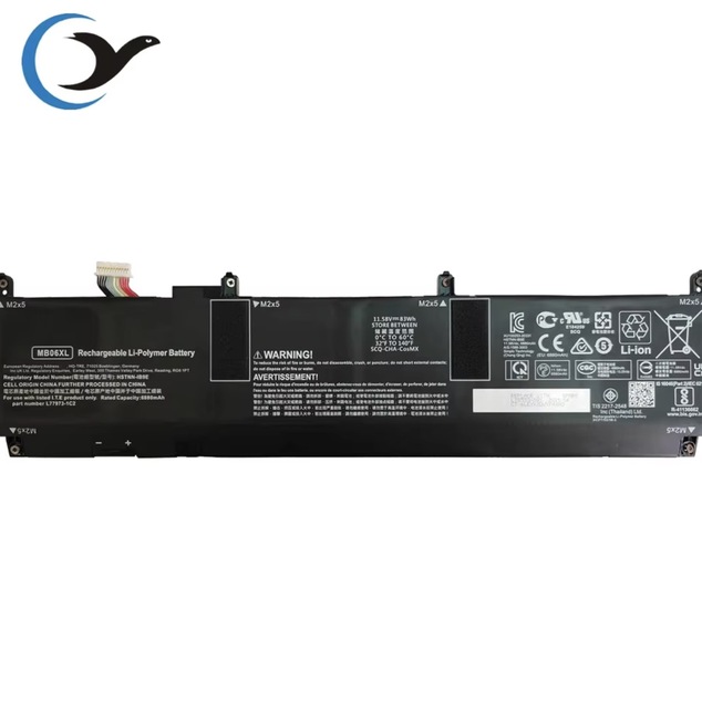 Brand New Replacement Laptop Battery MB06XL 11.58V 83Wh 7167mAh for HP ZBook Studio G7 G8 Mobile Workstation