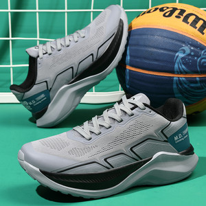 Zapatillas Deportivas para Hombre, para Correr, Trotar, con Malla Transpirable, de Caña Baja, con Cordones - Product Image 1
