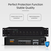 Mixeur audio 240W à prix avantageux, amplificateur de puissance pour musique de fond