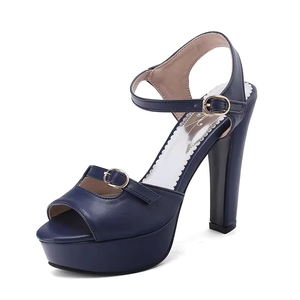 Sandalias de tacón alto <span class=keywords><strong>con</strong></span> plataforma y correa al tobillo de cuero mate <span class=keywords><strong>amarillo</strong></span> para mujer, tacón de bloque de 12 cm, ideales para bodas, fiestas y vestidos de verano. - Product Image 4